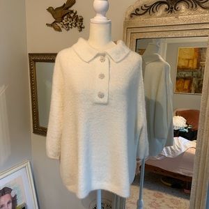 H&M OVERSIZED MOHAIR SWEATER BLOUSE